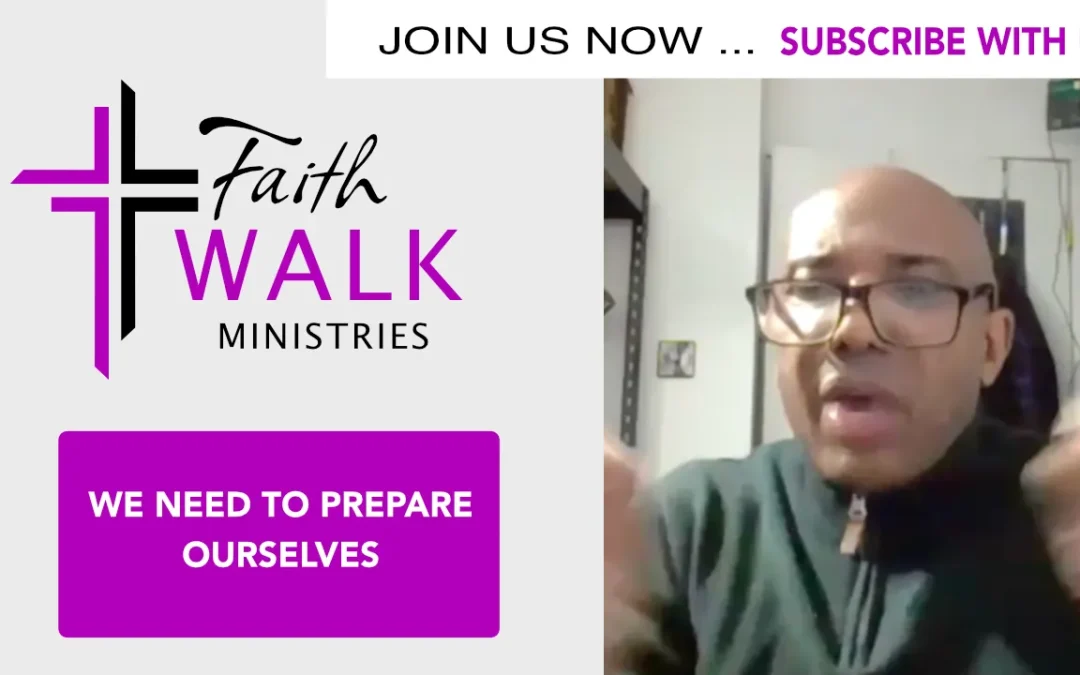 We Need to Prepare Ourselves